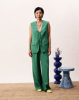 Clover Waistcoat - Green