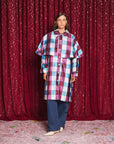 Carina Cape Check Coat