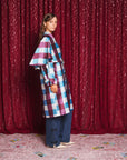 Carina Cape Check Coat