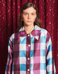 Carina Cape Check Coat