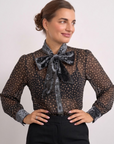 Celine polka dot shirt