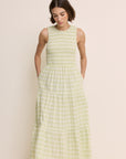 Charlie Gingham Dress - Green