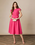 The Charlotte Dress - Fuschia