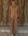 Chocolate Stripe Trousers