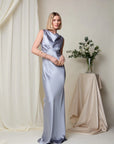 Coco Cowl BM Dress - Satin