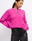 Fuchsia pink jumper