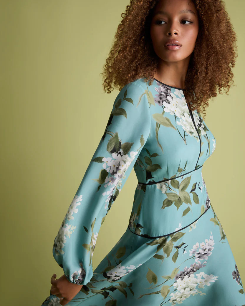Ayeisha Print Midi Dress