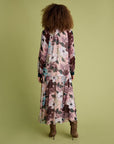Anais Print Midi Dress