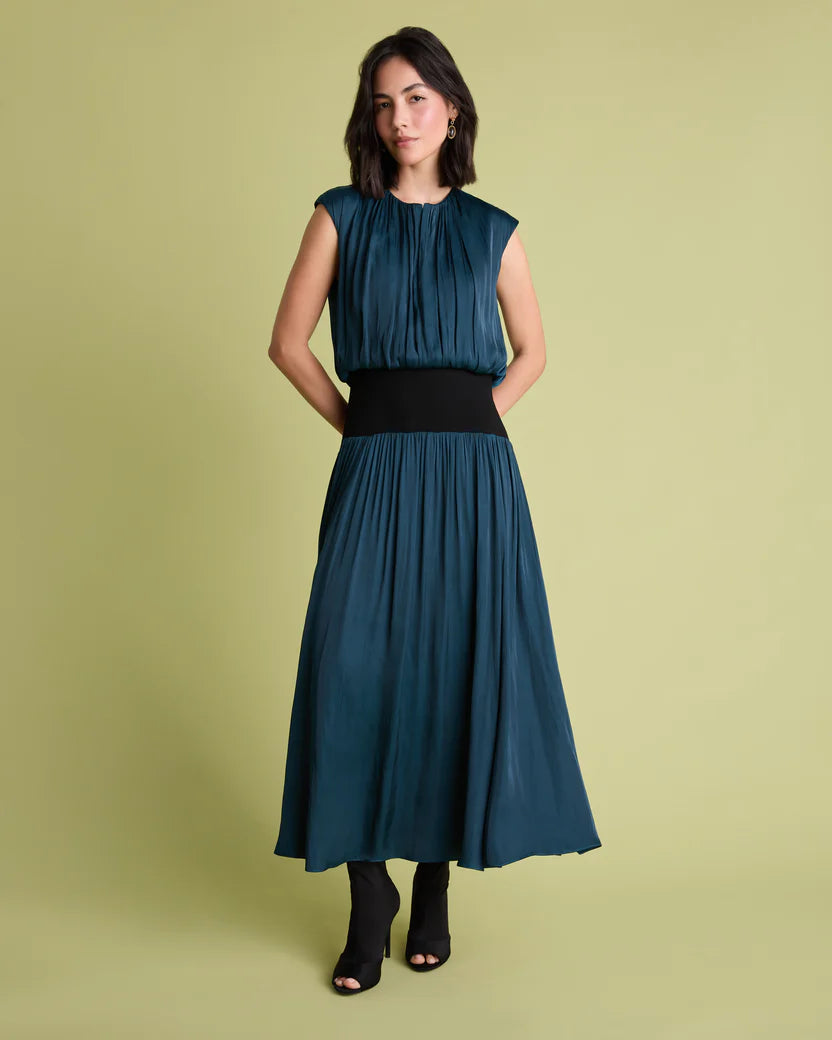 Drobey Midi Dress - Teal