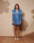 Dapple Mini Dress - Denim