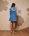 Dapple Mini Dress - Denim