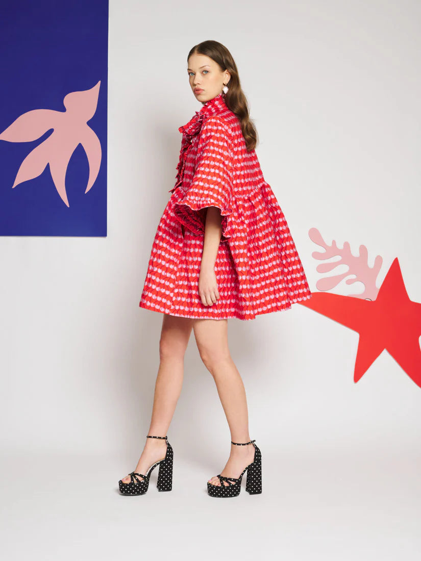 Clara Cherry Mini Dress
