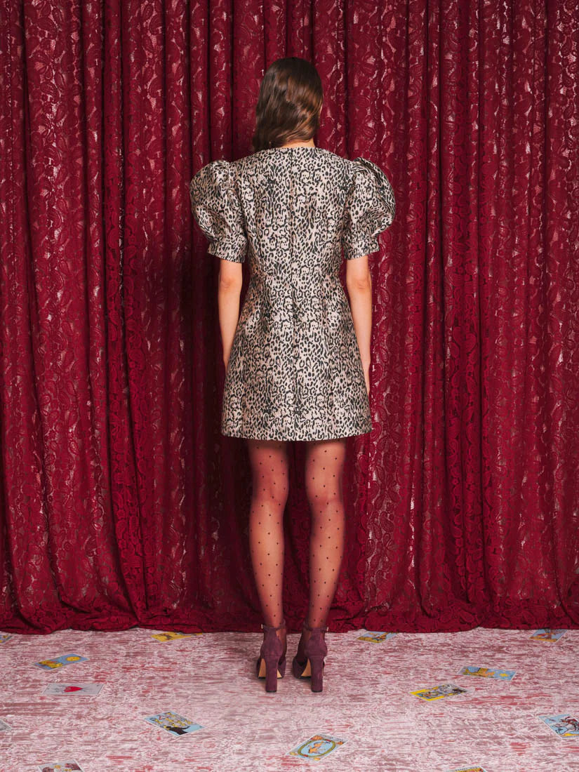Charmed Leopard Mini Dress