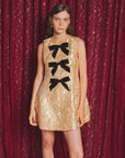 Lyra Bow Mini Dress