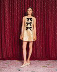 Lyra Bow Mini Dress