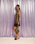 Alexis jacquard mini dress
