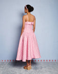 Posy Jacquard Midi Dress