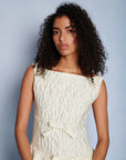 Vitsippa Bubble Dress - White