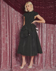 Elixir Ruffle Midi Dress
