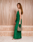 Panache taffeta dress - Emerald