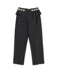 Scene Spot Trousers - Black
