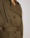 Navi tench coat khaki