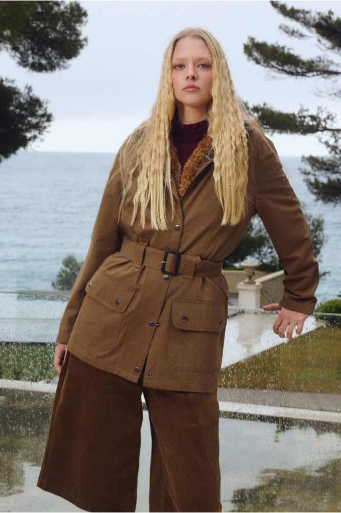 Demi Parka Jacket - Khaki