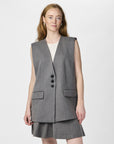 Dena Grey Waistcoat