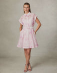 Diaz Short Dress - Pale Pink