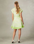 Diaz Shirt Dress - Lime Green