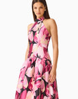 Lumiflora halter gown