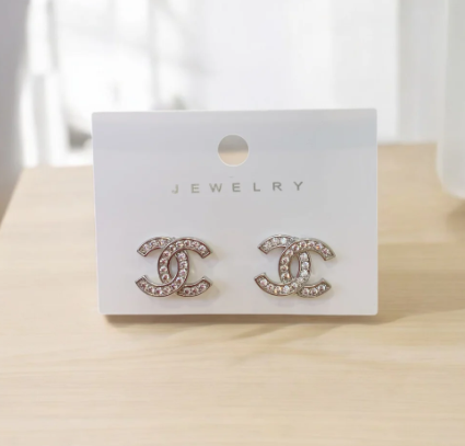 Corina Stud - Silver