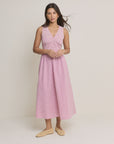 Eliza Gingham Dress - Pink