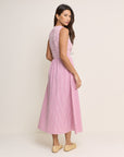 Eliza Gingham Dress - Pink