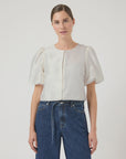 Ellina Top - Soft White