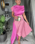Emilia Pleat - Rose Dust