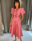 Emmy Bow Dress - Pink