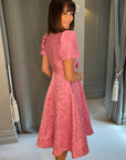 Emmy Bow Dress - Pink