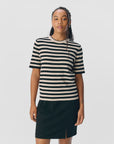 Ester Stripe Pullover - Black