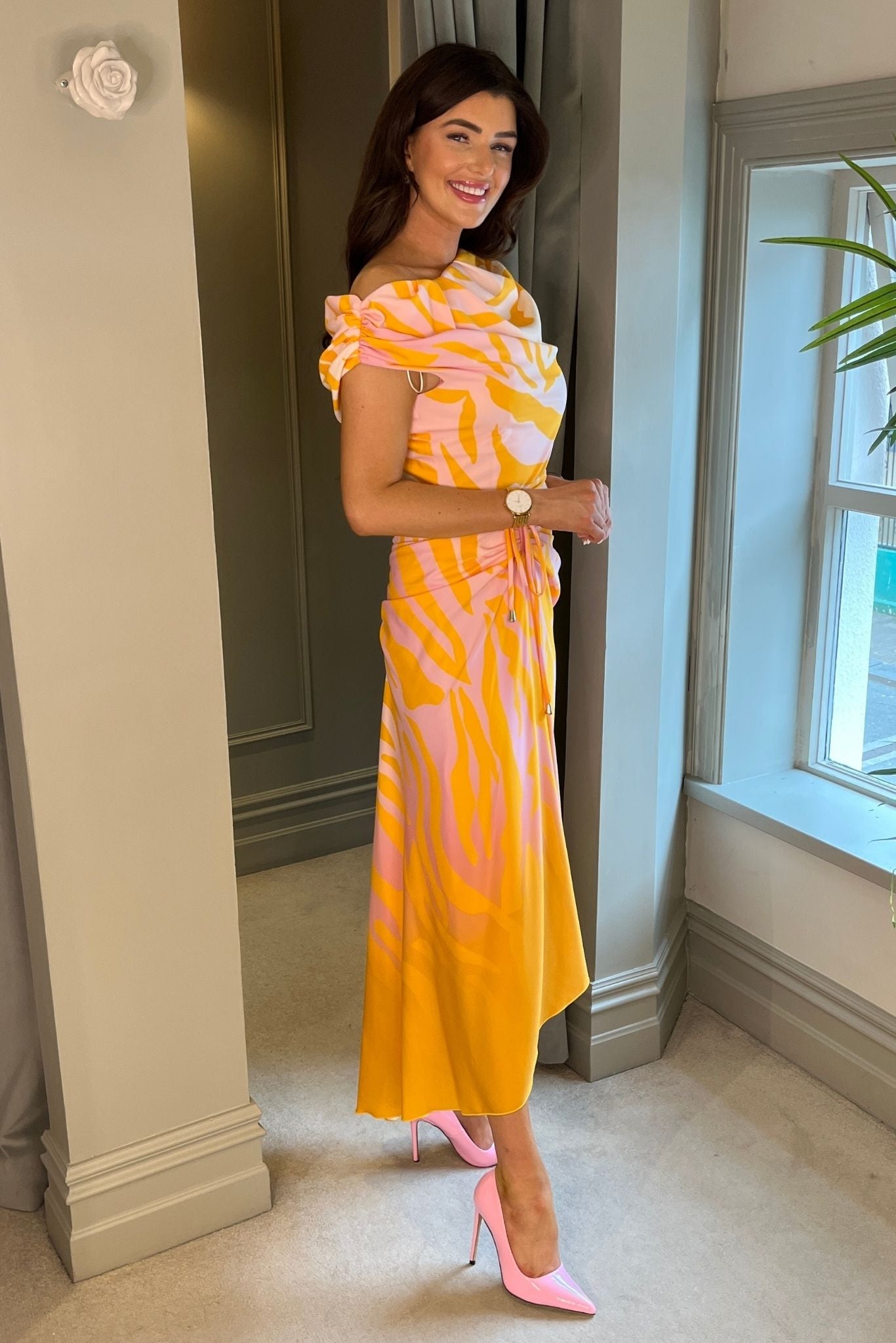 Eugenia Bardot Midi - Ombre