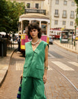 Clover Waistcoat - Green