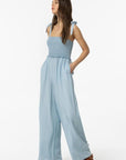 Freda Shirred Jumpsuit