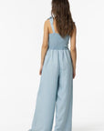 Freda Shirred Jumpsuit