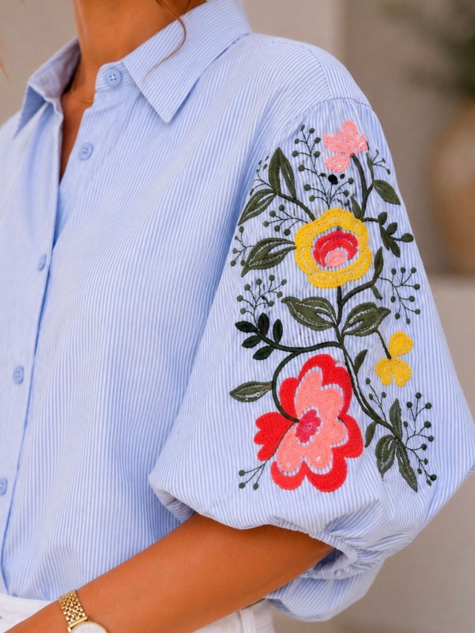 Frieda Shirt - Blue