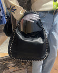 Sadie Stud Black Handbag