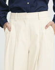 Gazto Trousers - Cream