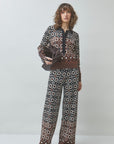 Palmoras Print Cardigan