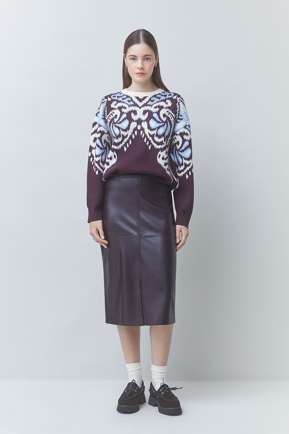 Pavaro Print Sweater
