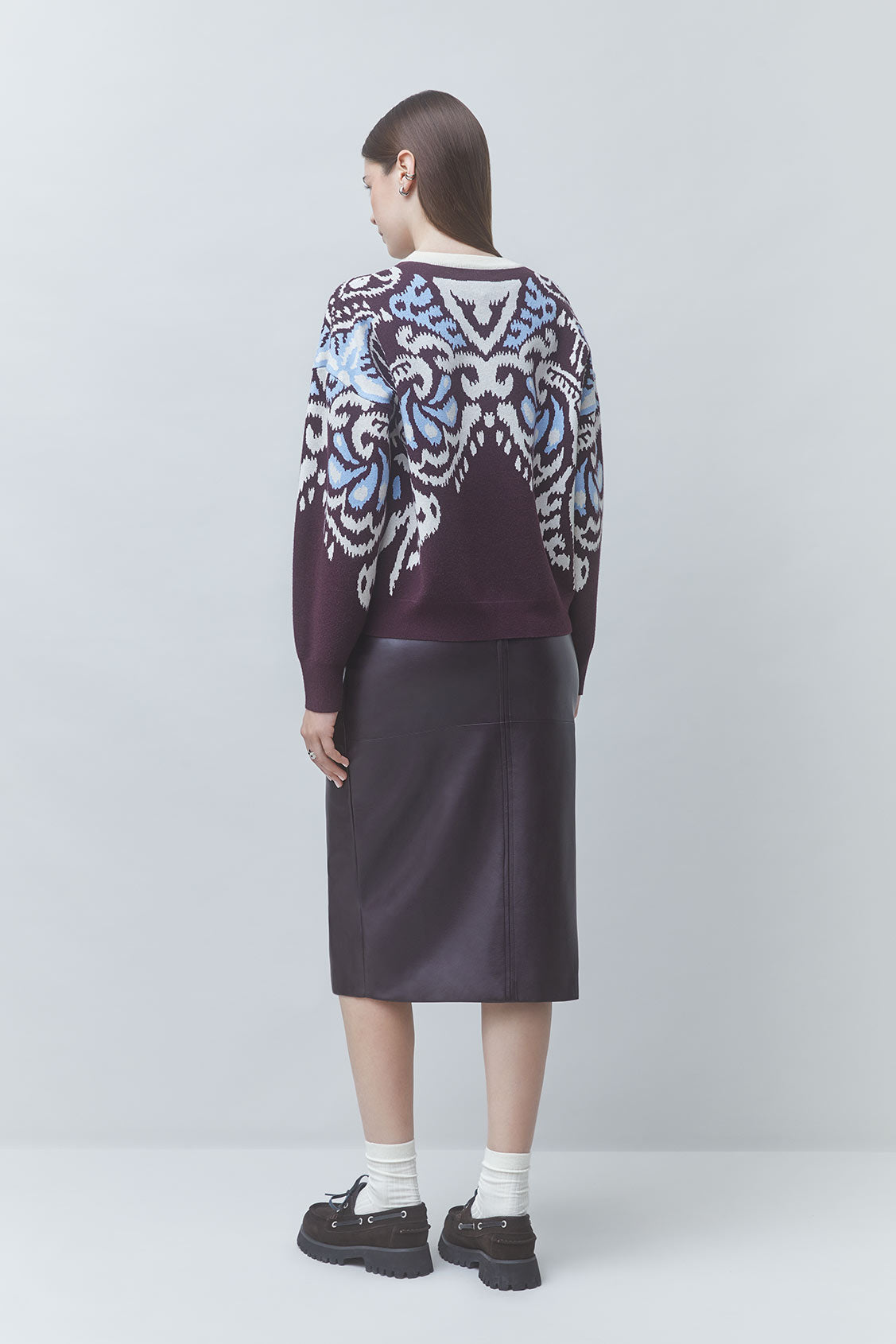 Pavaro Print Sweater