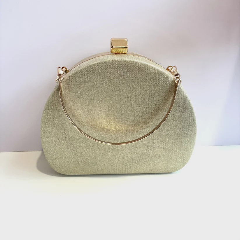 Leesha Clutch - Gold